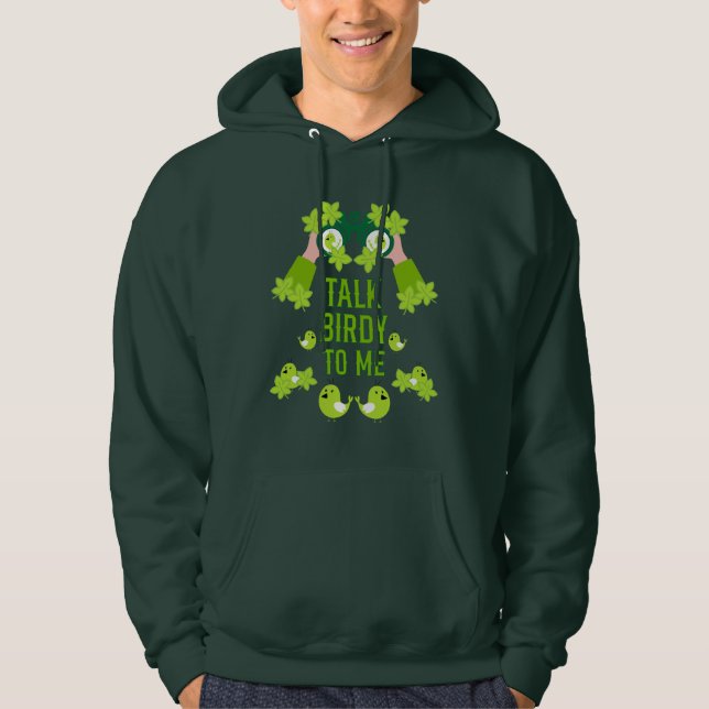 Ornithologist Birdwatcher Hoodie (Front)