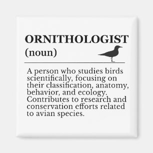 Ornithologist Definition - Vogelkunde (Birdwatchin Magnet