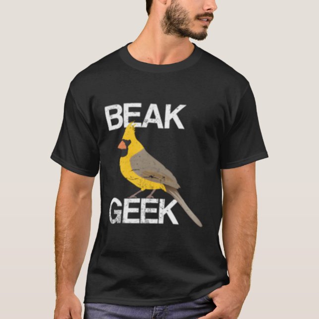 Ornithologist Nerds Beak Geek Birdwatching Bird T-Shirt (Front)