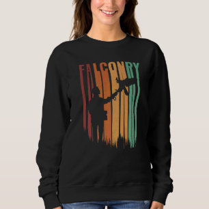 Ornithology Birder Falconer Falconry Hunting Vinta Sweatshirt