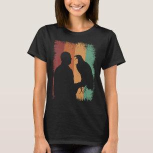 Ornithology Birder Falconer Falconry Hunting Vinta T-Shirt