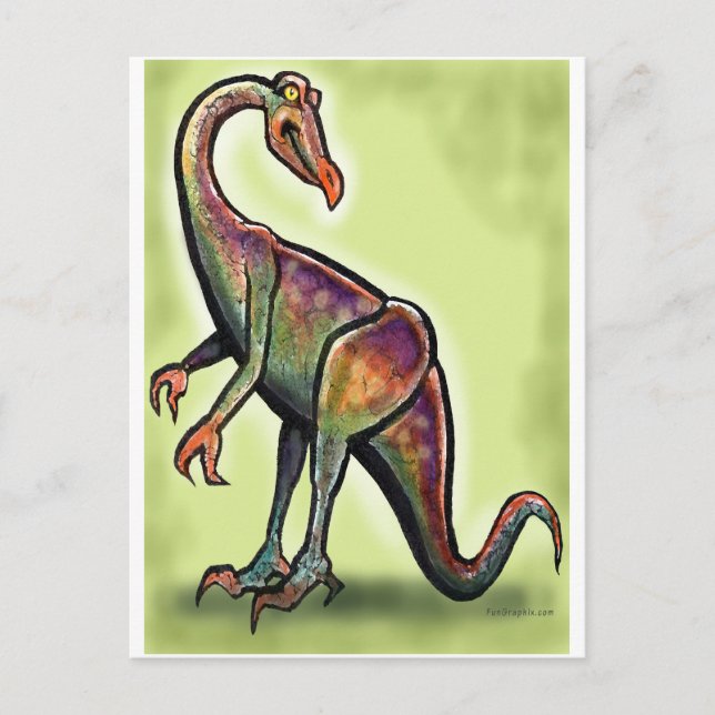 Ornithomimus Postcard (Front)