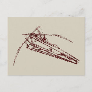 ornithopter postcard