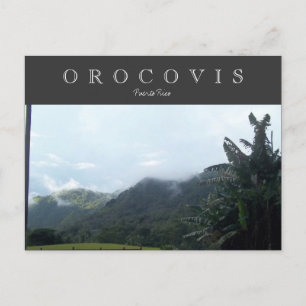 Orocovis, Puerto Rico Postcard