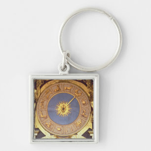 Orologio Zodicale (Zodiac Clock) (fresco and gilde Key Ring