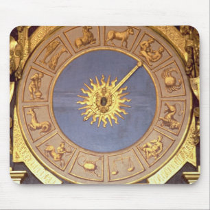 Orologio Zodicale (Zodiac Clock) (fresco and gilde Mouse Mat