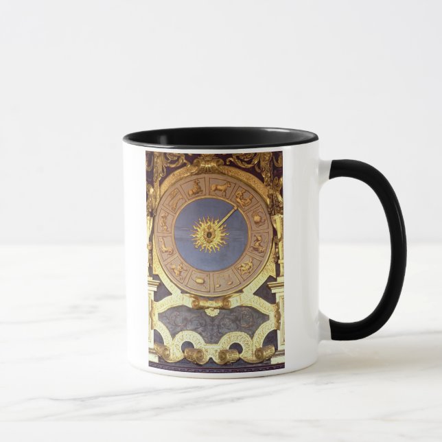Orologio Zodicale (Zodiac Clock) (fresco and gilde Mug (Right)