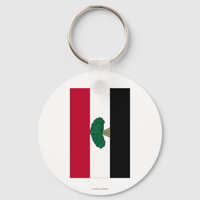 Oromia Flag Key Ring (Front)