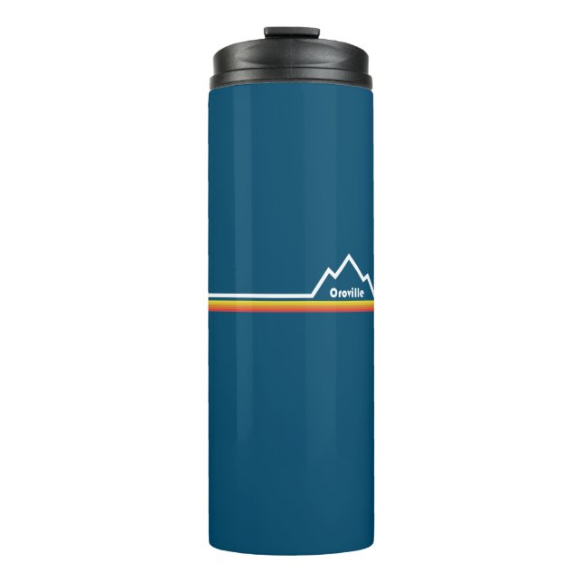 Oroville California Thermal Tumbler (Front)