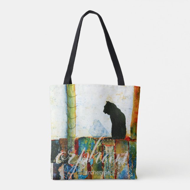 Orphan - Archetype Mixed Media Tote Bag (Back)