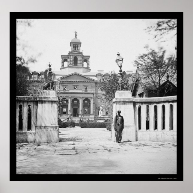 Orphan Asylum in Charleston, SC 1865 Poster (Front)