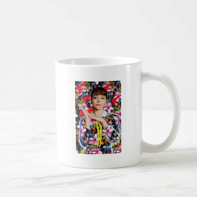 Orphan Black | Alison - Floral Pattern Coffee Mug (Right)