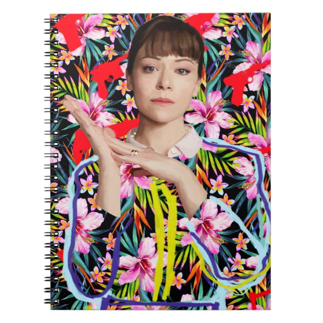Orphan Black | Alison - Floral Pattern Notebook (Front)