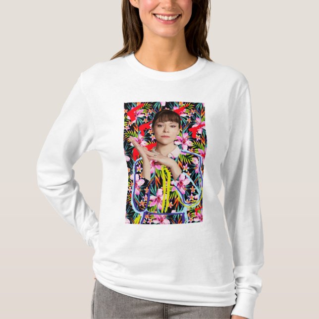 Orphan Black | Alison - Floral Pattern T-Shirt (Front)
