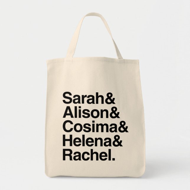 Orphan Black | Ampersand Design Tote Bag (Front)