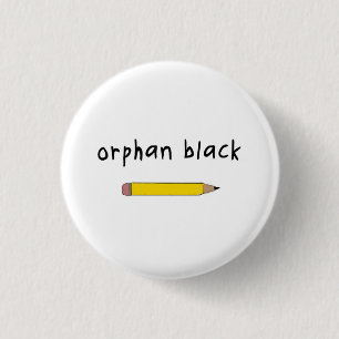 Orphan Black badge / button - Rachel Pencil