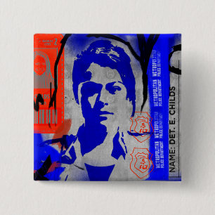 Orphan Black   Beth Childs Silhouette 15 Cm Square Badge