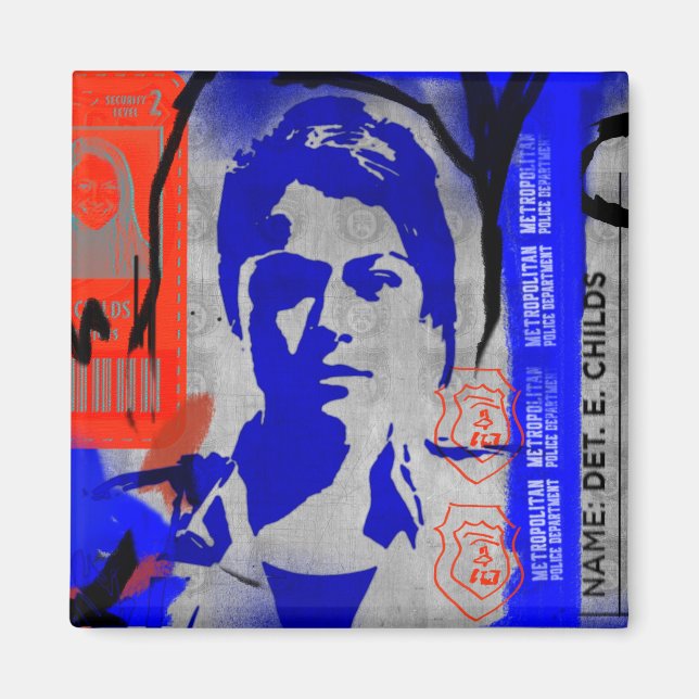 Orphan Black | Beth Childs Silhouette Magnet (Front)