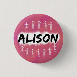Orphan Black Button / Badge - Alison
