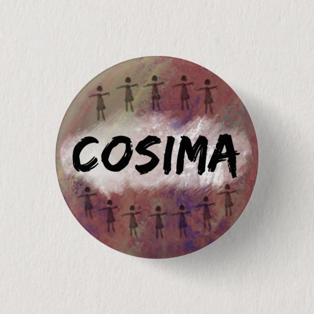 Orphan Black button / badge - Cosima (Front)