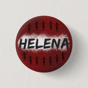Orphan Black button / badge - Helena