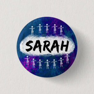 Orphan Black button / badge - Sarah