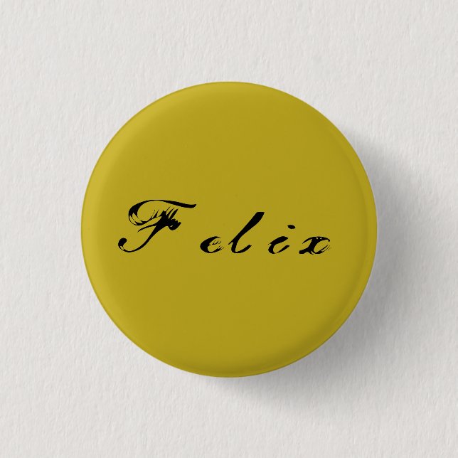 Orphan Black character Felix calligraphy antique 3 Cm Round Badge (Front)