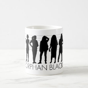 Orphan Black   Character Silhouette Coffee Mug