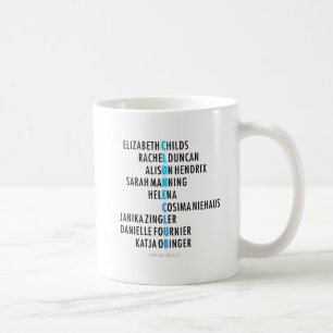 Orphan Black   Clone Club - Anagram Coffee Mug