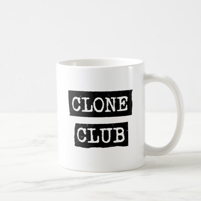 Orphan Black | Clone Club Typography Coffee Mug (Right)