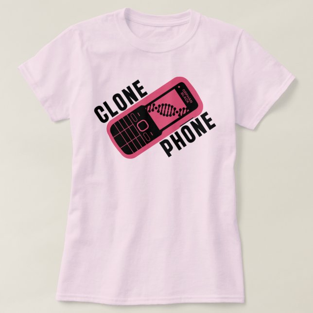 Orphan Black Clone Phone T-Shirt (Design Front)