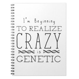 Orphan Black   Crazy is Genetic Notebook