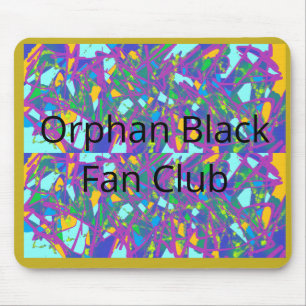 Orphan Black fan club abstract design Mouse Mat