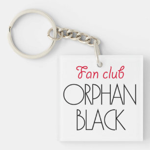 Orphan black fan club key ring