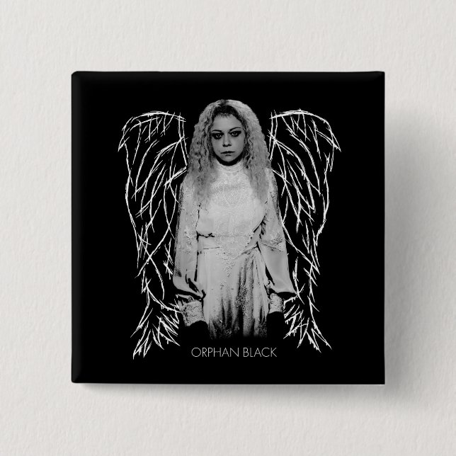 Orphan Black | Helena - Angel Wings 15 Cm Square Badge (Front)