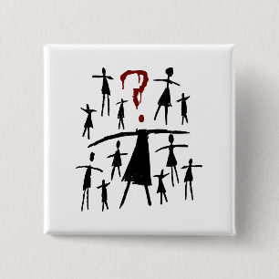 Orphan Black   Helena - Clone Sketch 15 Cm Square Badge