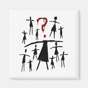 Orphan Black Helena - Clone Sketch Magnet