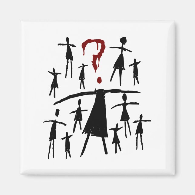 Orphan Black | Helena - Clone Sketch Magnet (Front)