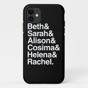 Orphan Black   Helvetica Design iPhone 11 Case