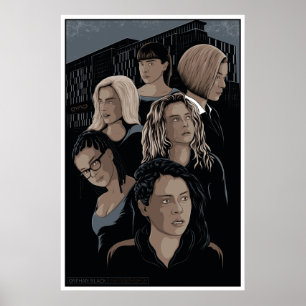 Orphan Black Illustrated Poster