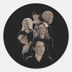 Orphan Black Illustrated Sticker