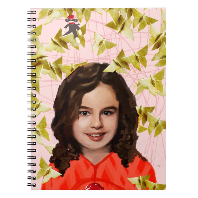 Orphan Black | Kira - Girly Origami Notebook (Front)
