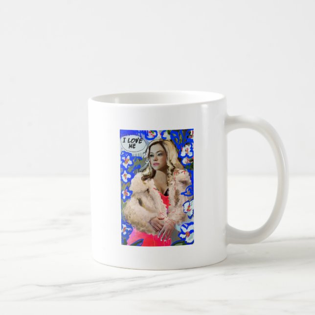 Orphan Black | Krystal Goderitch - Floral Sketch Coffee Mug (Right)