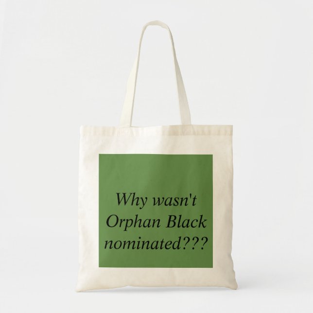 Orphan Black nominated question Tote Bag (Front)