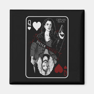 Orphan Black   Sarah & Helena - Sister/Sestra Magnet