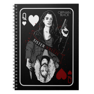Orphan Black Sarah & Helena - Sister/Sestra Notebook
