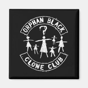 Orphan Black   Stick Figure Clone Club Magnet