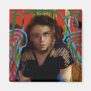 Orphan Black Tatiana Maslany - Character Collage Magnet