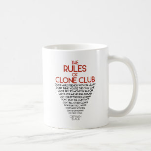 Orphan Black   The Rules of Clone Club Coffee Mug