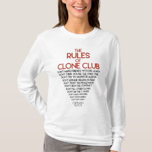 Orphan Black The Rules of Clone Club T-Shirt